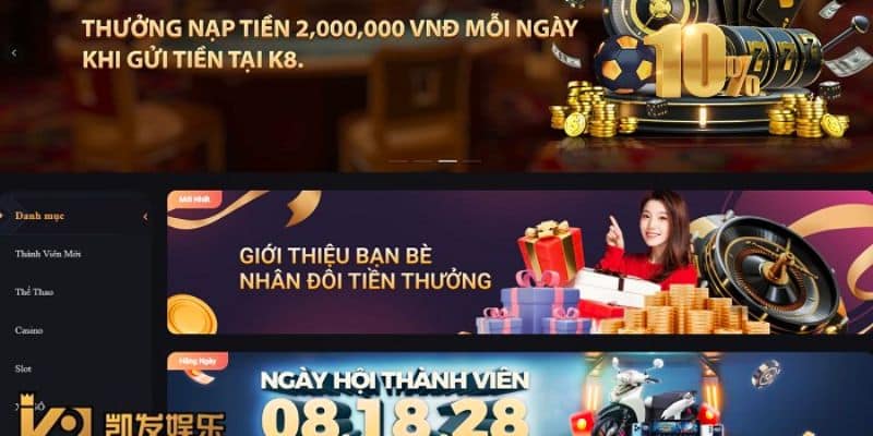 Các lưu ý quan trọng về ưu đãi K8bet