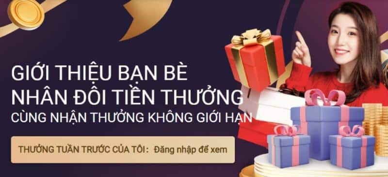 Tặng thưởng khi giới thiệu người chơi