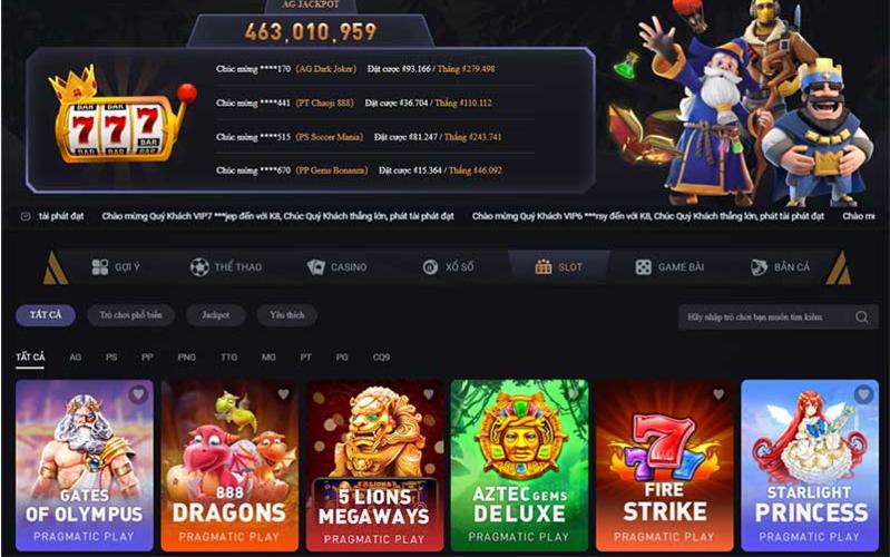 Slot game - Nổ hũ nhiều chủ đề hấp dẫn